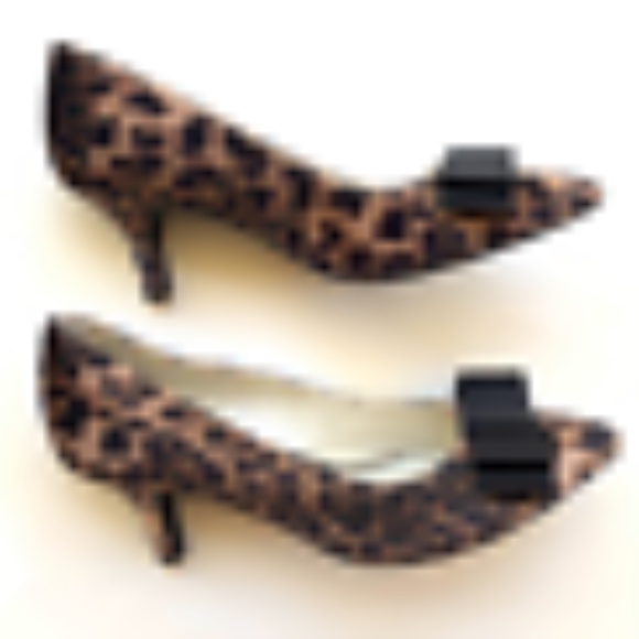 ANNE KLEIN IFlex Leopard Print Pump, Size 7.5 - Picture 4 of 4